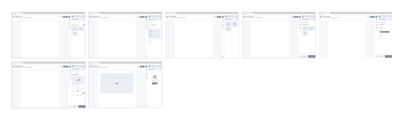 Add-on wireframing — First iteration