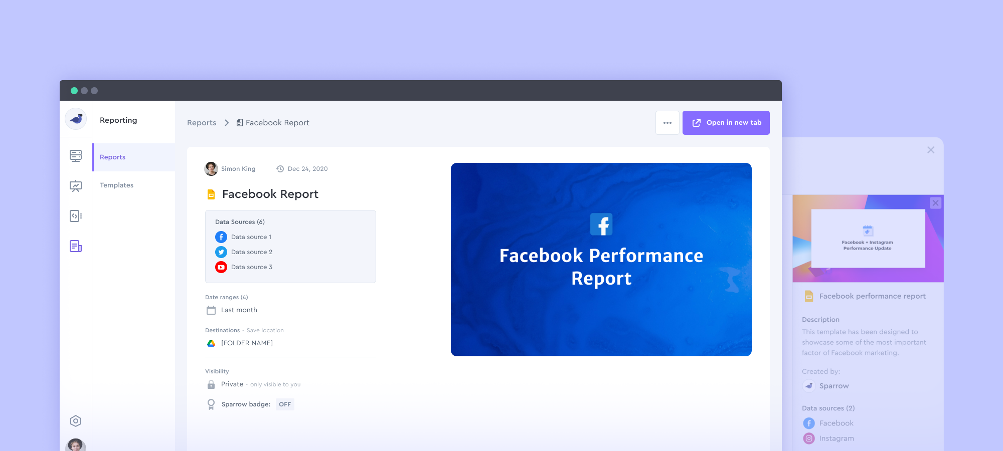 Marketing Reporting and Analytics app cover