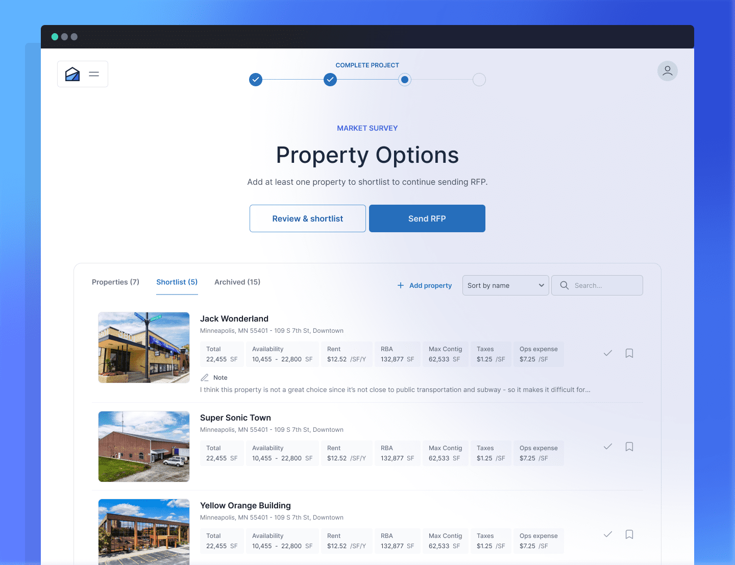 Property Options
